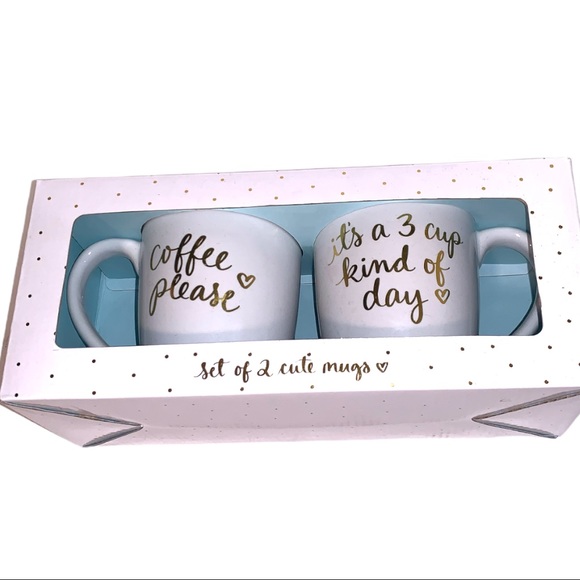 NWT Dayna Lee Inspiration Collection Large Coffee Mug Gift Box Set - Picture 1 of 2